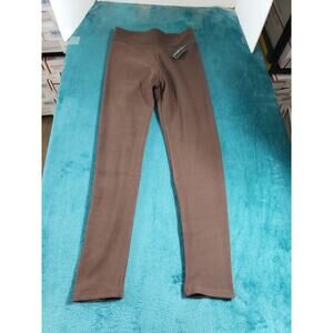 Nali Collection Pants Size Large Womens Brown Pull On Stretch Ladies Legging NWT